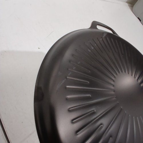 MULTI-USE KOREAN BBQ GRILL PAN, VERSATILE COOKWARE - 14.5" - BLACK image 4