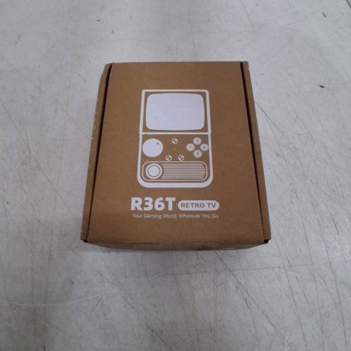 R36T RETRO TV STYLE GAMING HANDHELD WITH 18543 GAMES - 64GB - RGB LIGHT - BLUE image 7