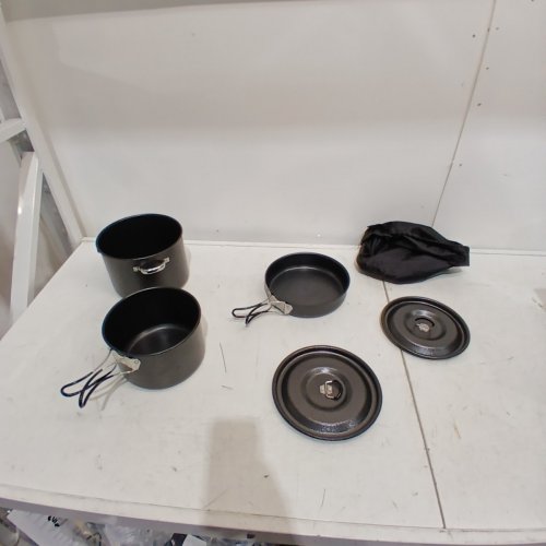 5PC BPS JOHNNY MORRIS COOKSET - BLACK (STYLE: BPS-CSHT-5PC) image 3