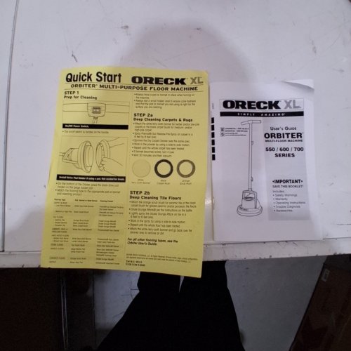 ORECK 550MC COMMERCIAL ORBITER FLOOR MACHINE 13'' CLEANING PATH WITH 50FT CORD LENGTH (MODEL: ORB550MC) image 4