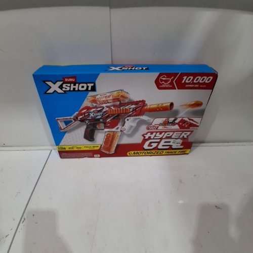 X-SHOT HYPER GEL CLUTCH BLASTER - RED/WHITE image 4