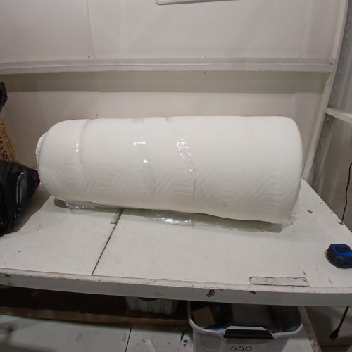 VISCOLOGIC REVERSIBLE FOAM MATTRESS - TWIN - 5" - WHITE image 2