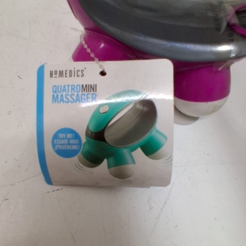 HOMEDICS QUATRO MINI MASSAGER - PURPLE image 3