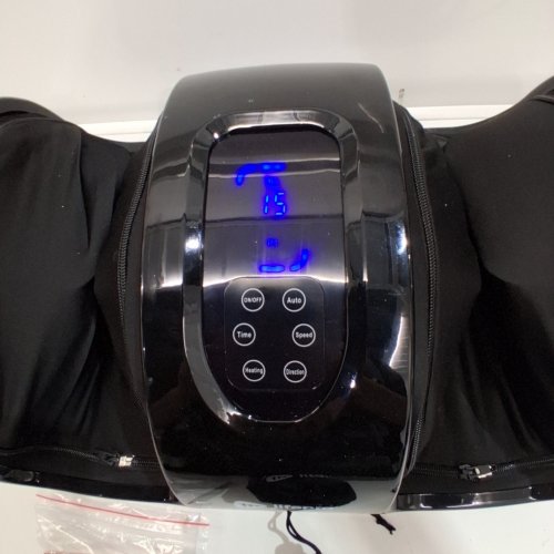 LIFEPRO RELAXATILT X FOOT MASSAGER WITH HEAT - BLACK/BLUE (MODEL: LP-RLXTX-BLK) image 2