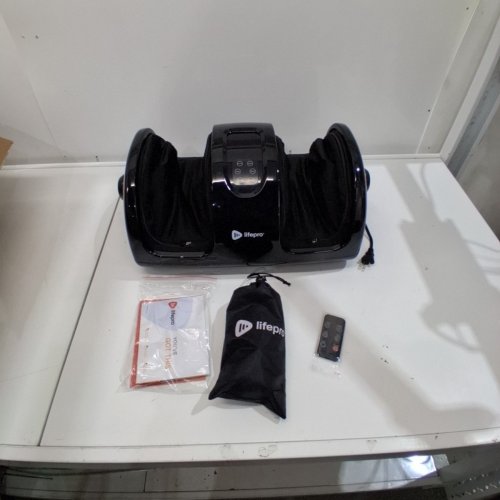LIFEPRO RELAXATILT X FOOT MASSAGER WITH HEAT - BLACK/BLUE (MODEL: LP-RLXTX-BLK) image 3