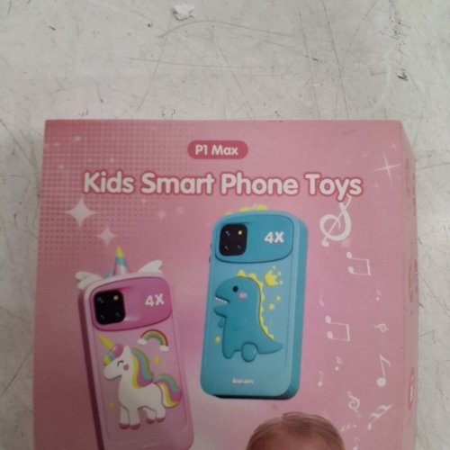 KIDS SMARTYTOYS SMART PHONE TOY WITH CAMERA - 1080P - 48MP - 4" - PINK/UNICORN (MODEL: P1 MAX) image 4