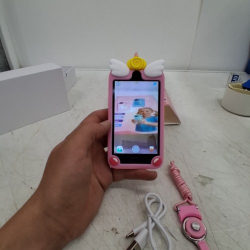 KIDS SMARTYTOYS SMART PHONE TOY WITH CAMERA - 1080P - 48MP - 4" - PINK/UNICORN (MODEL: P1 MAX) image 6