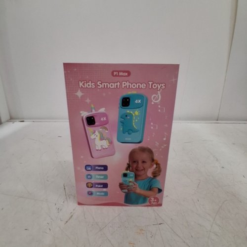 KIDS SMARTYTOYS SMART PHONE TOY WITH CAMERA - 1080P - 48MP - 4" - PINK/UNICORN (MODEL: P1 MAX) image 10