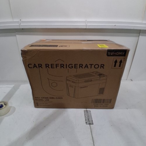 EUHOMY CAR ELECTRIC REFRIGERATOR COOLER WITH APP CONTROL - 30QT - 12V - BLACK/GREY (model: J30) image 6