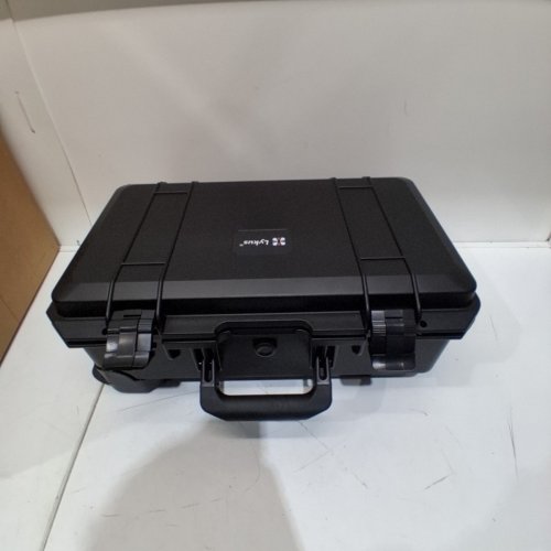 LYKUS ROLLING HARD CASE WITH INSIDE FOAM PADDING - 22" X 12" X 7" - BLACK image 4