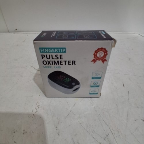 FINGERTIP PULSE OXIMETER - BLACK/WHITE (MODEL: LK89) image 3