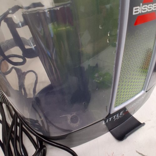 BISSELL LITTLE GREEN PROHEAT PORTABLE DEEP CLEANER/SPOT CLEANER WITH SELF-CLEANING HYDRORINSE TOOL - GREEN/GREY (MODEL : 2513B) image 4