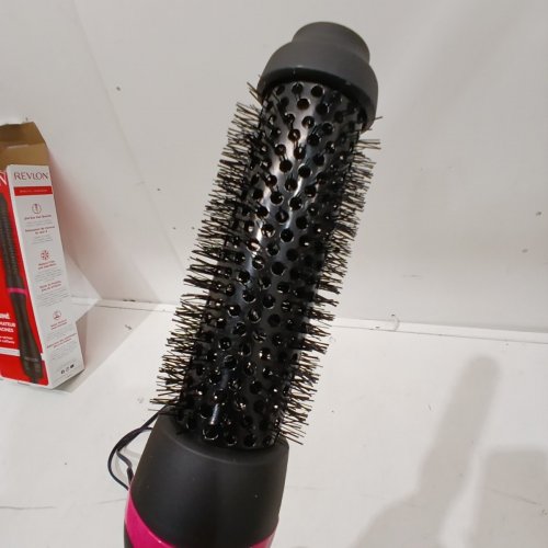 REVLON ONE-STEP ROOT-BOOSTER ROUND DRYER & STYLER BRUSH - 1.5" - BLACK/PINK (MODEL: RVDR5292F) image 4