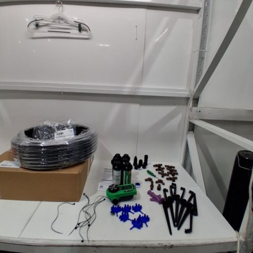 RAIN BIRD IN-GROUND AUTOMATIC SPRINKLER SYSTEM KIT - 125FT HOSE - BLACK (MODEL: 32ETI-ECOM) image 2