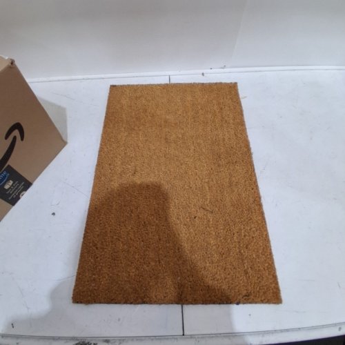 PLAIN COIR DOOR MAT - 16" X 24" - NATURAL COIR BROWN image 2