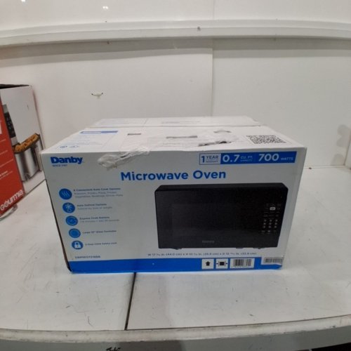 DANBY COUNTERTOP MICROWAVE - 700W - 0.7CU.FT - BLACK (MODEL: DBMW0721BBB) image 2