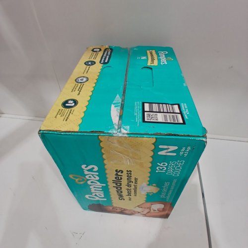 129PK PAMPERS SWADDLERS DIAPERS FOR NEWBORN image 5