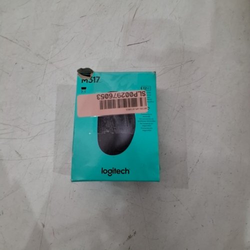 LOGITECH M317 WIRELESS COMPACT ERGONOMIC MOUSE - BLACK - (MODEL: 910-002901) image 4