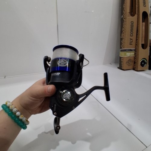 OFFSHORE ANGLER TIGHTLINE SPINNING REEL - 4.9:1 GEAR RATIO - BLUE (MODEL: TLB6000) image 2