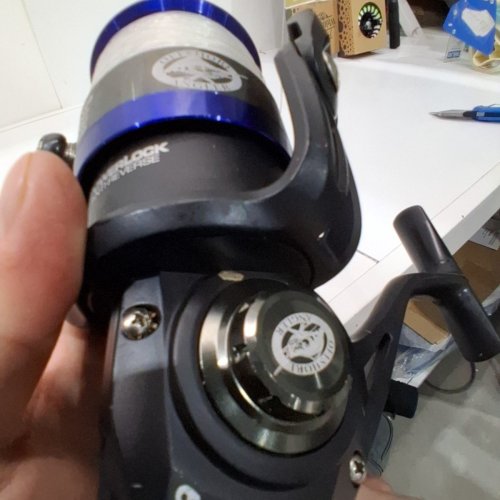 OFFSHORE ANGLER TIGHTLINE SPINNING REEL - 4.9:1 GEAR RATIO - BLUE (MODEL: TLB6000) image 3