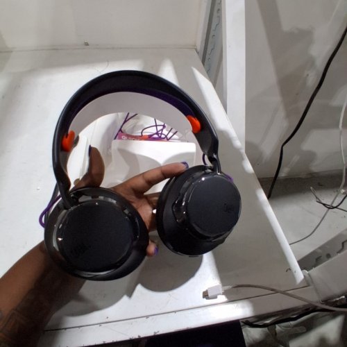 JBL QUANTUM 250 WIRED MULTI-PLATFORM GAMING HEADSET - BLACK /ORANGE (MODEL: JBLQTUM250BLKAM) image 3