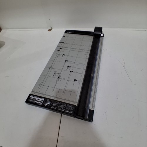CARL ROTARY PAPER TRIMMER - 15 SHEET - 18" - BLACK/STEEL (MODEL: DC-2A3N) image 2