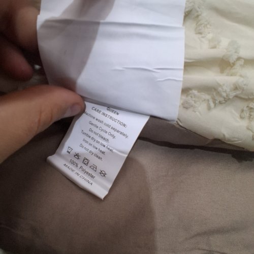 JEAREY MICROFIBER COMFORTER BEDDING SET - QUEEN - BEIGE (MODEL: 6644301/JE-JHZS-BE-Q) image 3
