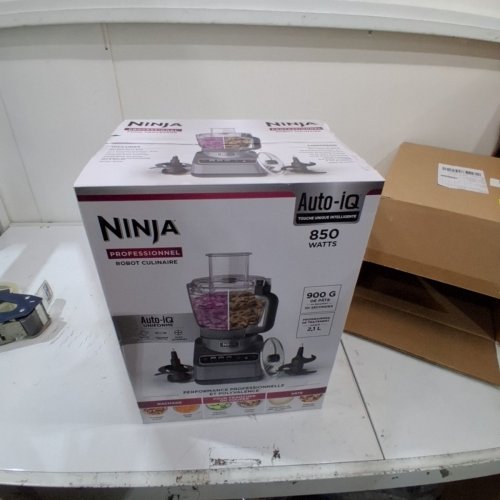 NINJA PROFESSIONAL AUTO-IQ ELECTRIC FOOD PROCESSOR - 2.1L CAPACITY - SILVER (MODEL: BN600C) image 2