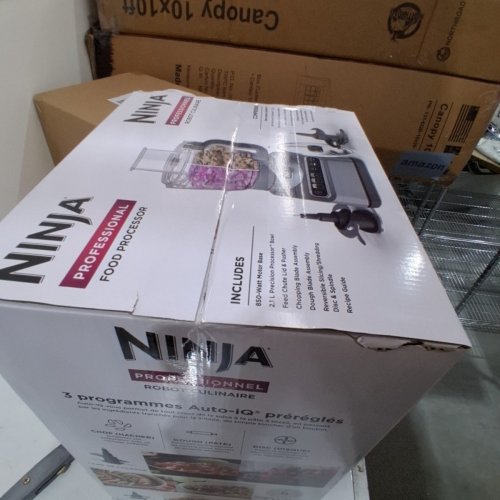 NINJA PROFESSIONAL AUTO-IQ ELECTRIC FOOD PROCESSOR - 2.1L CAPACITY - SILVER (MODEL: BN600C) image 3
