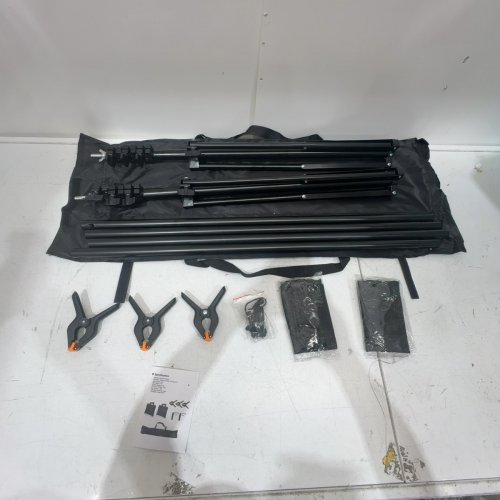 ZBWW BACKDROP SUPPORT STAND - 8.5FT X 10FT - BLACK image 2