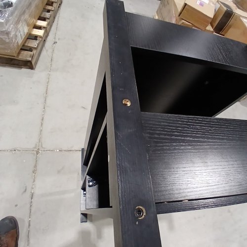 LIVINGROOM CONSOLE COFFEE TABLE - 18" X 40" X 18.5" - BLACK image 4