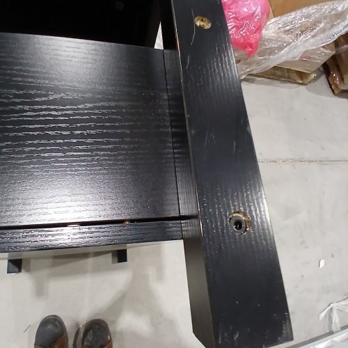 LIVINGROOM CONSOLE COFFEE TABLE - 18" X 40" X 18.5" - BLACK image 8