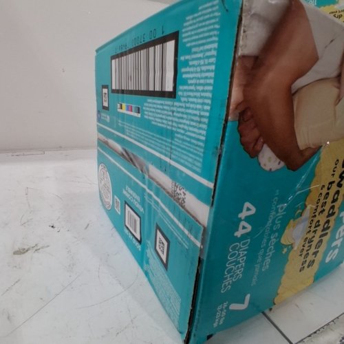 44PK PAMPERS SWADDLERS DISPOSABLE DIAPERS - SIZE 7 (41LBS+) image 4