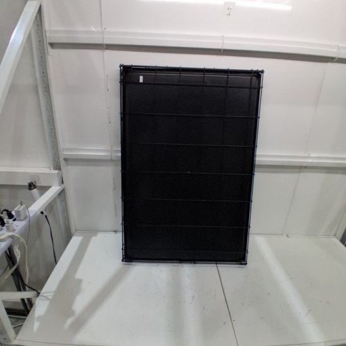 NEW WORLD FOLDING METAL DOG CRATE WITH LEAK-PROOF PLASTIC TRAY - FITS LARGE DOG BREEDS - 42" X 30" X 28" - BLACK (MODEL: B42) image 3
