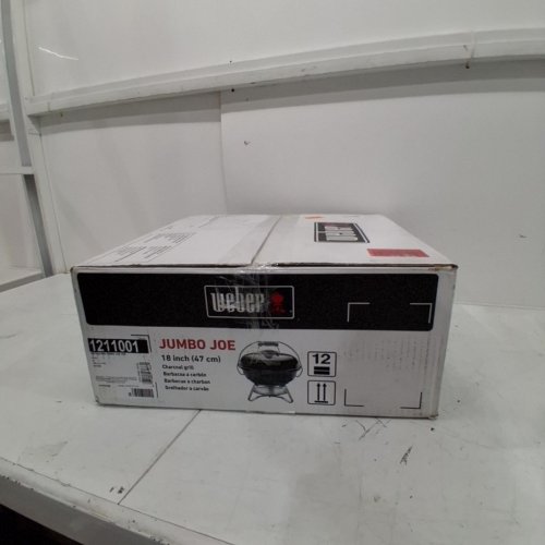 WEBER JUMBO JOE 18" PORTABLE CHARCOAL GRILL - BLACK (MODEL: 1211001) image 6