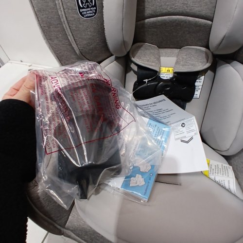 GRACO EXTEND2FIT CONVERTIBLE CAR SEAT - 4-65LB CAPACITY - ASHTEN GREY (MODEL : 2235796) image 4