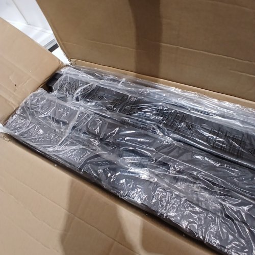 DUMMUP HEAVY DUTY METAL PLATFORM NO BOX SPRING NEEDED BED FRAME - KING - 16" HIGH - BLACK (MODEL: YC-003-K) image 5
