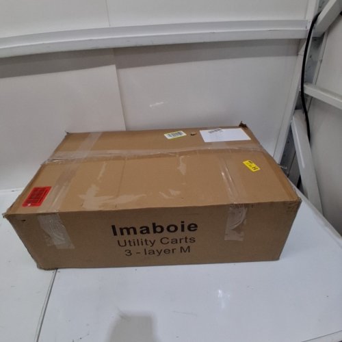 IMABOIE 3-LAYER UTILITY CART - 510LBS MAX - BLACK (MODEL: HW-C100-M) image 5