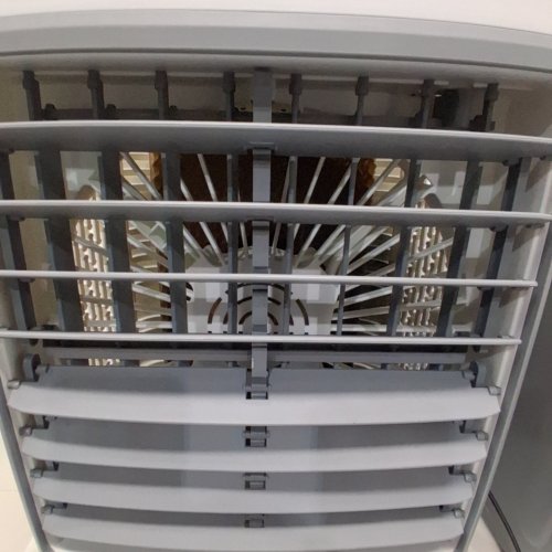 PORTABLE AIR COOLER WITH WATER TANK EVAPORATIVE COOLING - 8L - WHITE/GREY (MODEL: ZWN-112) image 3