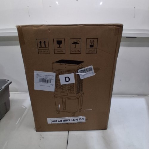 PORTABLE AIR COOLER WITH WATER TANK EVAPORATIVE COOLING - 8L - WHITE/GREY (MODEL: ZWN-112) image 13