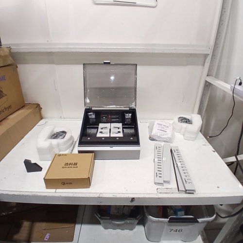 R QIDI TECHNOLOGY QIDI BOX FOR QIDI PLUS4 3D PRINTER - HOLDS 4 SPOOLS - GREY/BLACK (MODEL: ‎FDCA-QIDIBOX-PLUS4) image 2