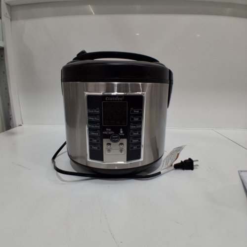 COMFEE RICE COOKER ALL-IN-ONE POT WITH 12 COOKING PROGRAMS - 120V/5L - BLACK (MODEL: MB-M25) image 3