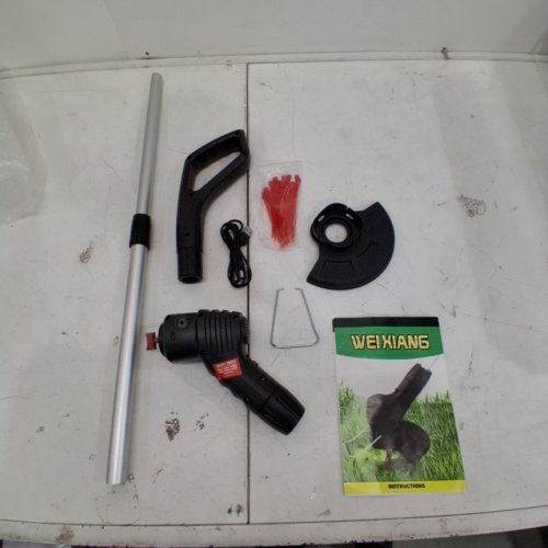 WEI XIANG STRING GRASS & WEED TRIMMER - UP TO 37" - RECHARGABLE (ITEM: 2521END) image 3