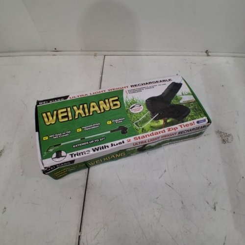 WEI XIANG STRING GRASS & WEED TRIMMER - UP TO 37" - RECHARGABLE (ITEM: 2521END) image 5