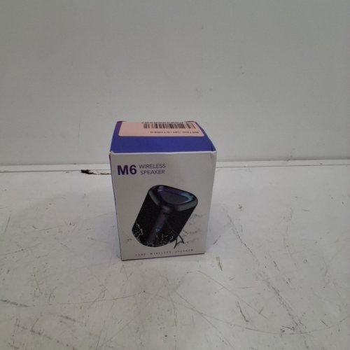 CASCHO PORTABLE MINI BLUETOOTH SPEAKER WITH LIGHTS - BLACK image 2