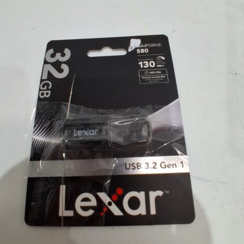 LEXAR JUMPDRIVE USB 3.2 GENERATION 1 FLASH DRIVE - 32GB - UP TO 130 MB/S - BLACK (MODEL: S80) image 5