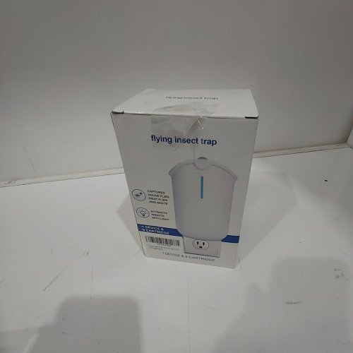ZUYHNGE INDOOR UV LIGHT PLUG IN FLYING INSECT TRAP WITH 5 REFILL CARTRIDGES (MODEL: HU-364) image 3