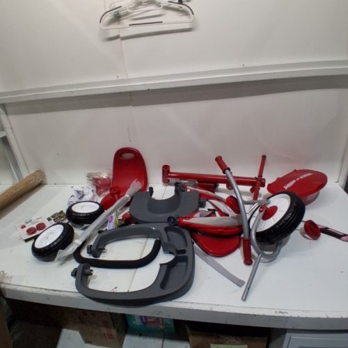 RADIOFLYER 4-IN-1 STROLL 'N TRIKE TODDLER TRICYCLE - AGES 12+ MONTHS - RED (MODEL: 481TA) image 2
