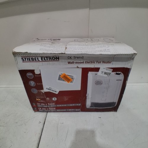 STIEBEL ELTRON CK TREND WALL-MOUNTED ELECTRIC FAN HEATER, 1500W, 120V - ALPINE WHITE (MODEL: CK 150-1) image 5