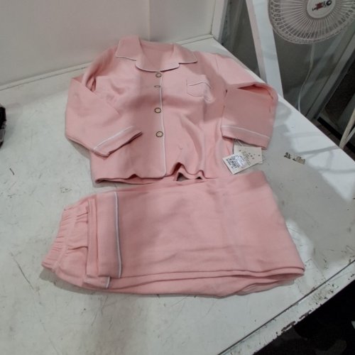 2PC CHILDREN'S PAJAMA SET- SIZE 156 - PINK image 2